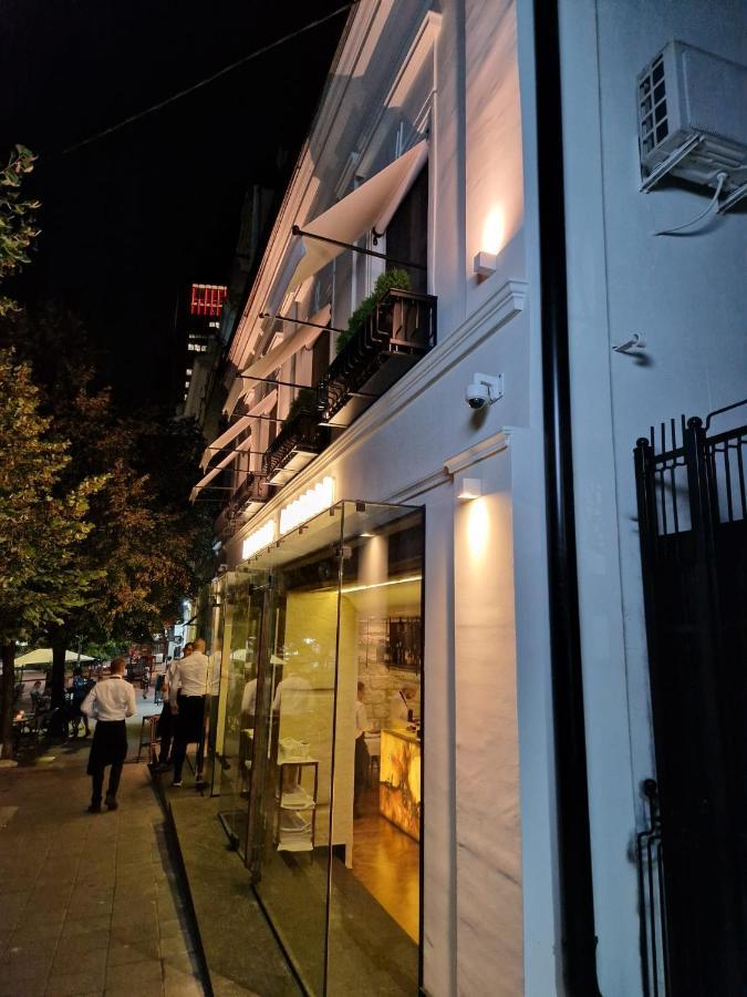 Cvetni Trg Hotel Belgrado Buitenkant foto