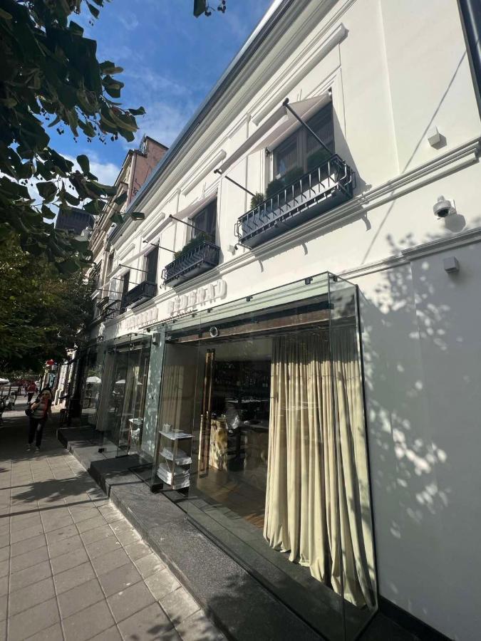 Cvetni Trg Hotel Belgrado Buitenkant foto